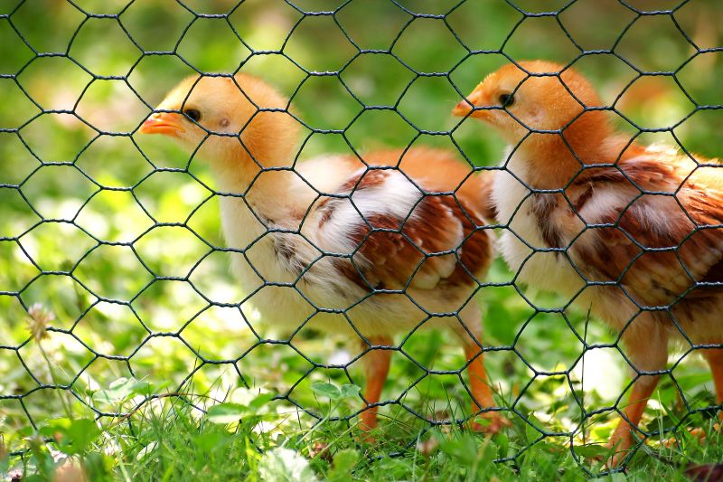Chicken Wire Fence Installation