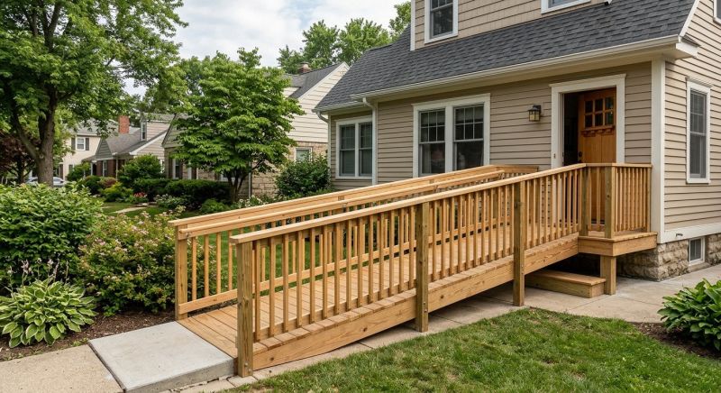 Entrance Ramp Installation in Kansas City, KS