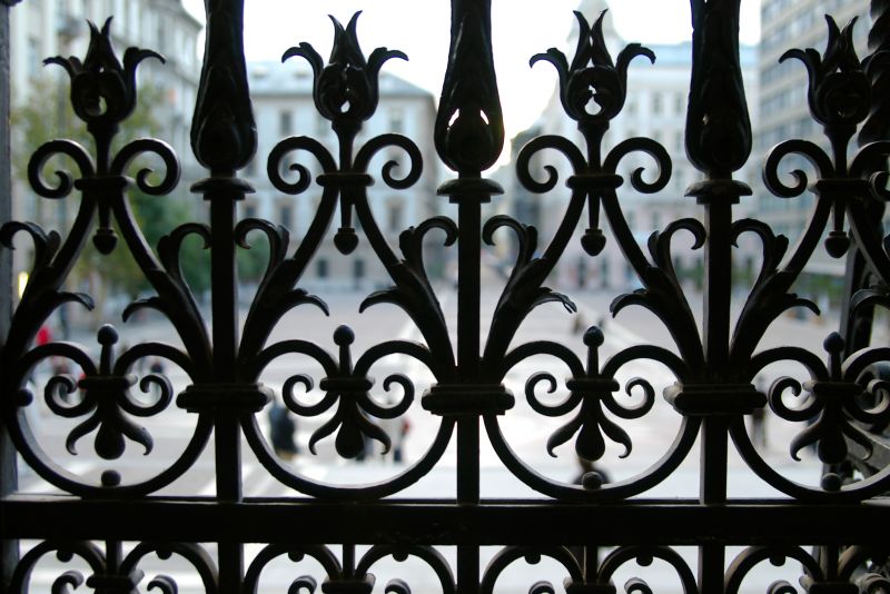 Decorative Iron Fence